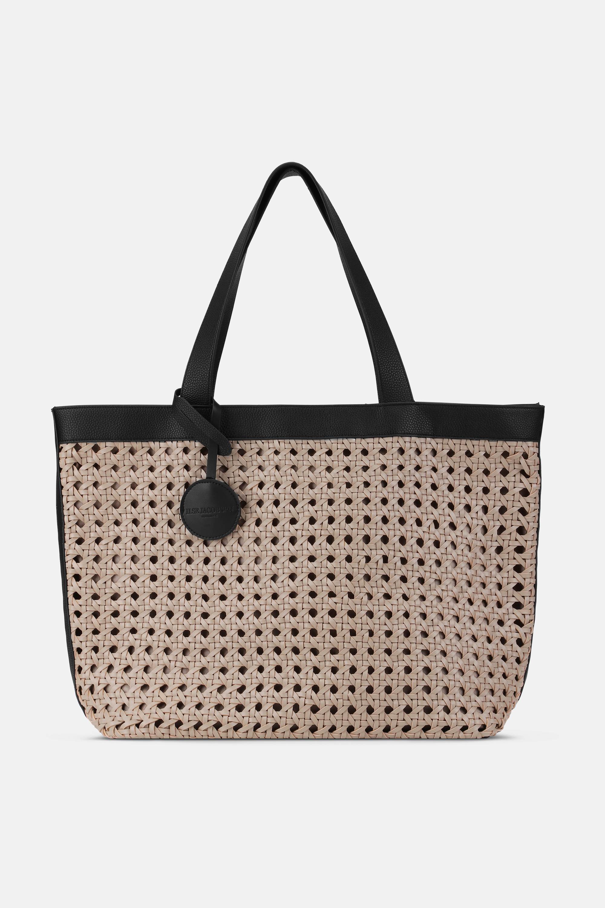 Stor Strandtaske - Sand Pile Black